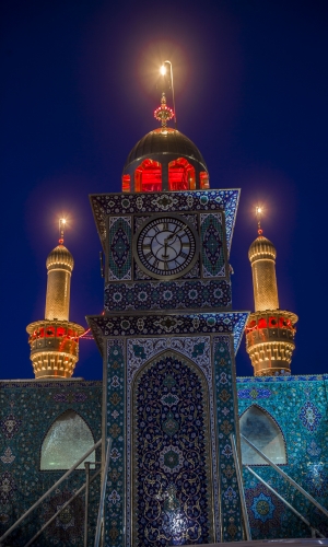 ساعة حرم أبي الفضل العباس