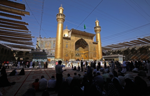 مرقد الامام علي (عليه السلام))