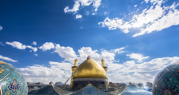منائر وقبة ابي الفضل العباس (عليه السلام)