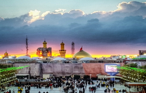 مرقد الامام الحسين  (عليه السلام)