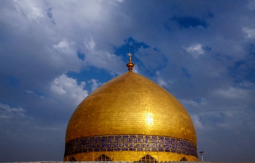 قبة حرم الإمام علي (عليه السلام)
