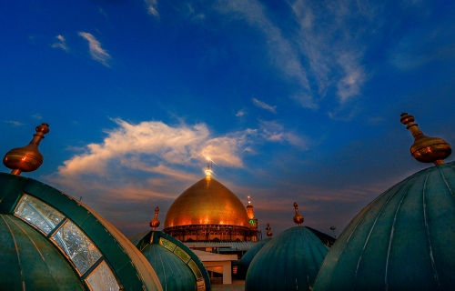 قبة حرم الإمام علي (عليه السلام)