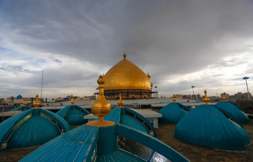 قبة حرم الإمام علي (عليه السلام)