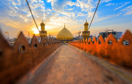 مرقد الامام علي (عليه السلام))