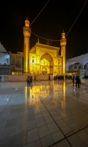 مرقد الامام علي (عليه السلام))