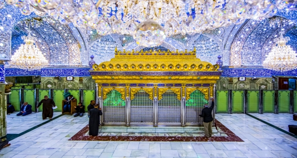 ضريح الامام العباس (عليه السلام)