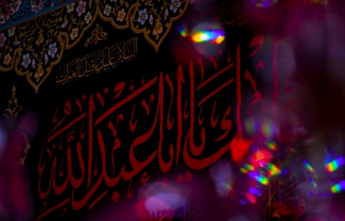  داخل الصحن الحسيني