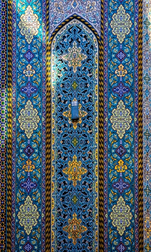 زخارف الحرم المطهر