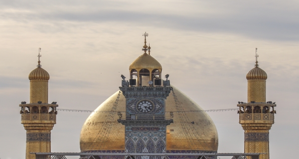 قبة حرم أمير المؤمنين عليه السلام