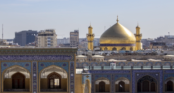 قبة حرم أمير المؤمنين عليه السلام