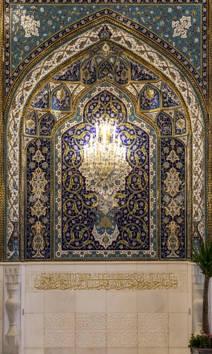 باب قبلة حرم الإمام الحسين عليه السلام