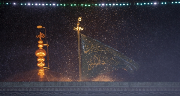 قبة حرم الإمامين العسكريين عليهما السلام