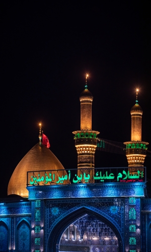 قبة حرم أبي الفضل العباس عليه السلام 