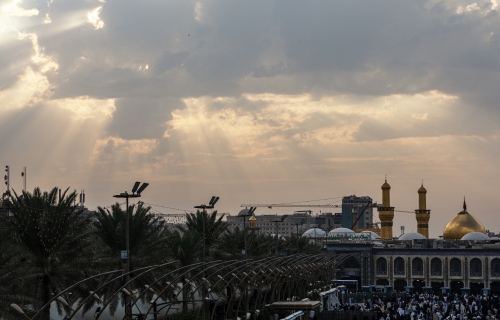 قبة حرم الإمام الحسين عليه السلام