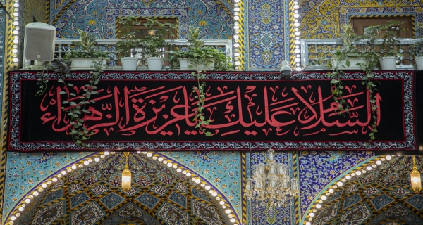 السلام على عزيزة الزهراء 
