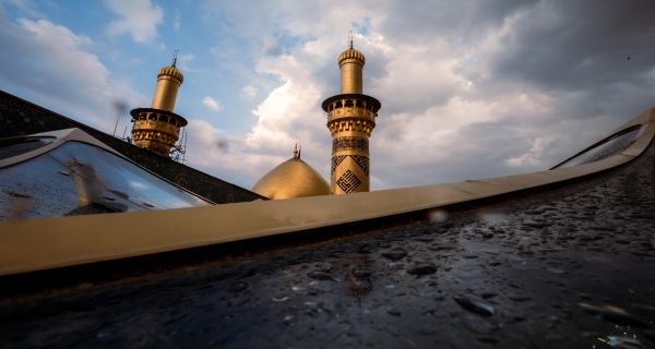 قبة ومنارة أبي الفضل العباس عليه السلام 