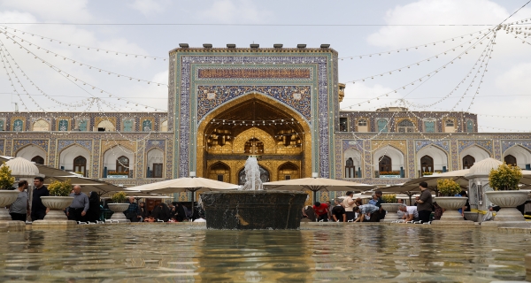 صحن العتبة الرضوبة المقدسة 