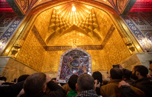 نعش السيدة زينب عليها السلام 