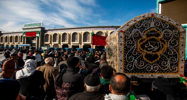 نعش السيدة زينب عليها السلام 