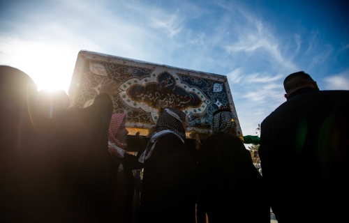 نعش السيدة زينب عليها السلام 