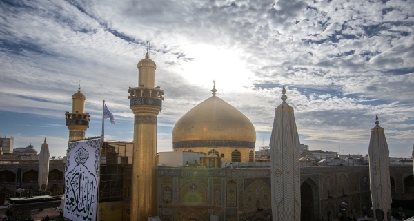 صحن الامام علي عليه السلام 