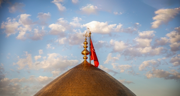 قبة الامام الحسين عليه السلام 