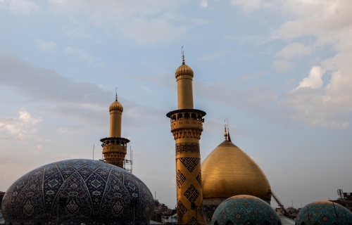 قبة ومنارة أبي الفضل العباس عليه السلام