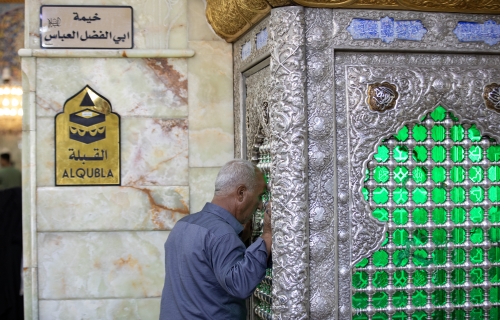 خيمة المولى أبي الفضل العباس عليها السلام 