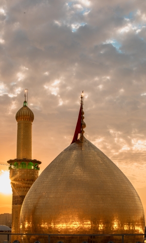  قبه ومنارة الامام الحسين عليه السلام