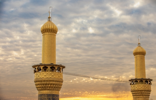 منارة الامام الحسين عليه السلام 