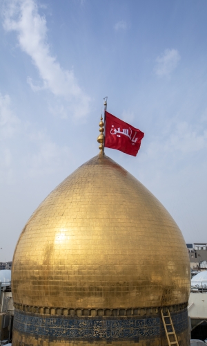 قبة الامام الحسين عليه السلام 