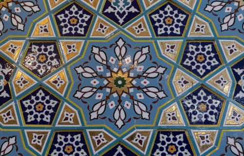 زخارف ونقوش أسلامية في العتبة العباسية المقدسة 