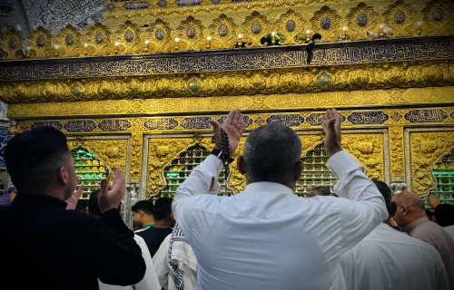 ضريح المولى أبي الفضل العباس عليه السلام 
