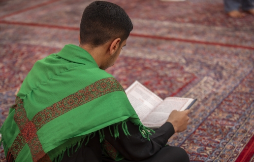 أجواء الزيارة في صحن المولى أبي الفضل العباس (ع)