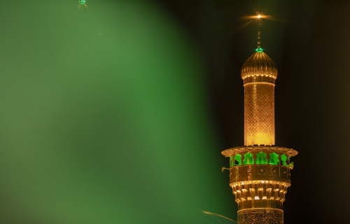 منارة مرقد المولى أبي الفضل العباس (ع)