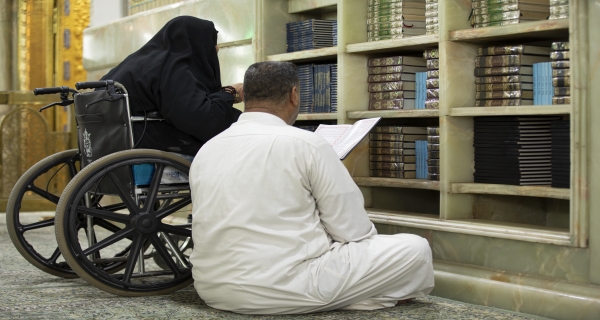 أجواء الزيارة في صحن الحسيني الشريف