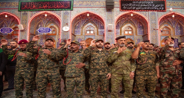  أجواء المواساة بإستشهاد الإمام الباقر (ع) في العتبة الحسينية المقدسة