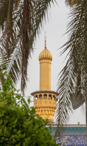 منارة مرقد المولى أبي الفضل العباس (عليه السلام)